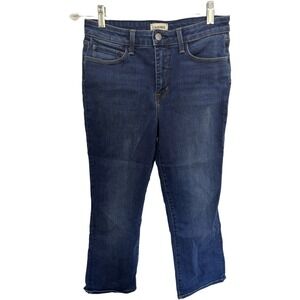 L'Agence Straight Leg High Rise Medium Wash Size 28 Basic Minimalist Sustainable